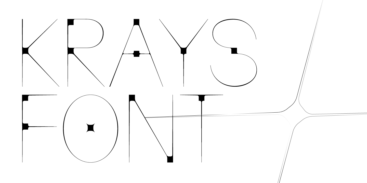 Krays Font preview